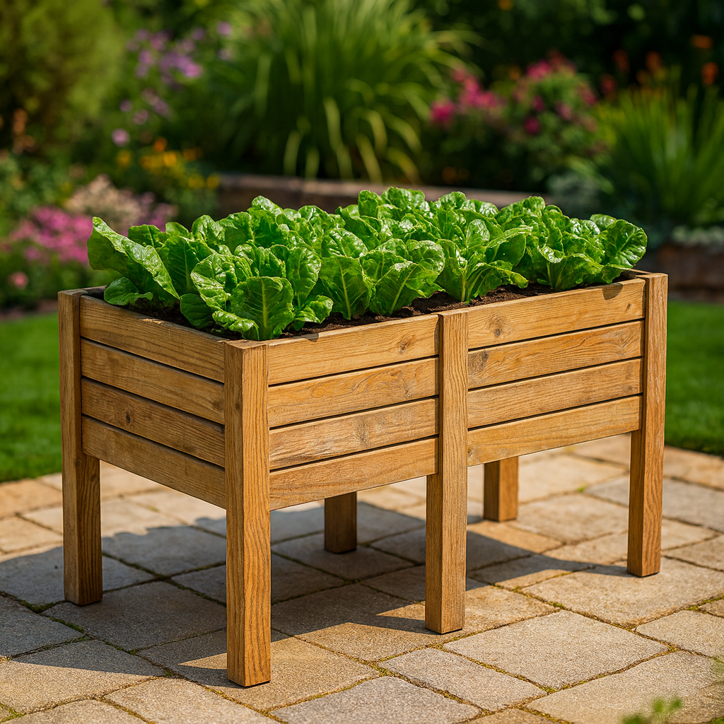 Mesa De Cultivo Mura Profunda 40cm Vidahuerto 150x80x80 Cm._1