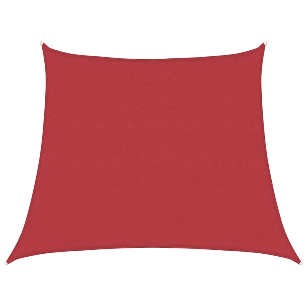 Vidaxl Toldo De Vela Hdpe Rojo 160 G/m² 3/4x3 M_0