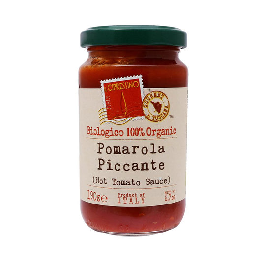 Molho Picante de Toranja Biológico Il Cipressino 190 g
