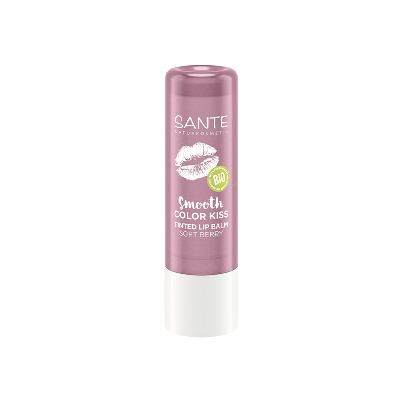 Bálsamo Labial Kiss Color 02 Soft Berry, Sante