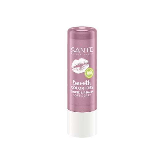 Bálsamo Labial Kiss Color 02 Soft Berry, Sante