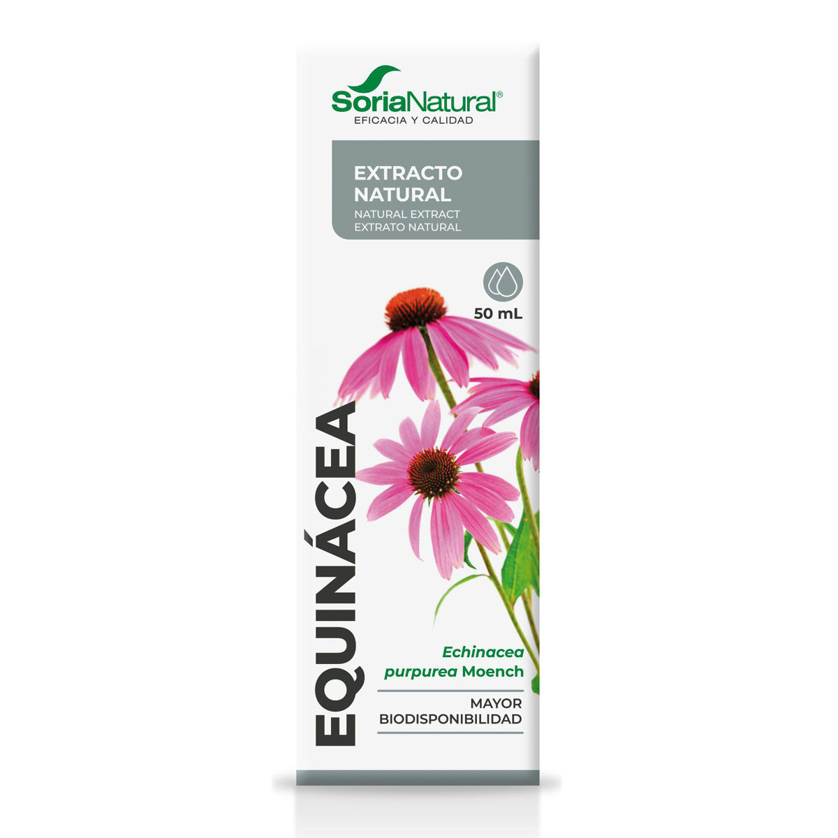 Embalagem 3x Soria Natural Extrato de Equinácea, 50 ml