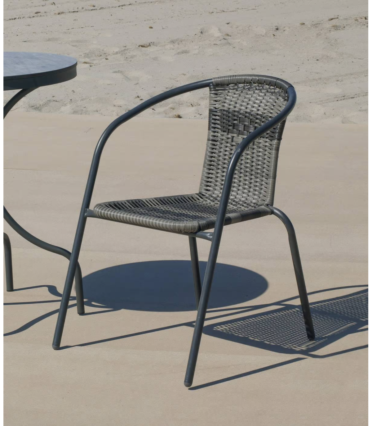 Pack De 2 Sillones Terraza Jardín Santana-3 Acero/huitex 73 Cm(alto) 60 Cm(ancho)52 Cm(fo_4