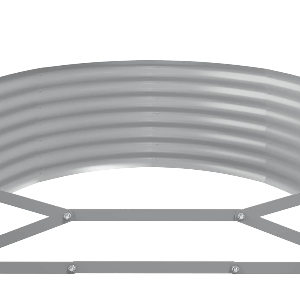 Jardinera Arriate Acero Galvanizado Antracita 175x100x36cm_4