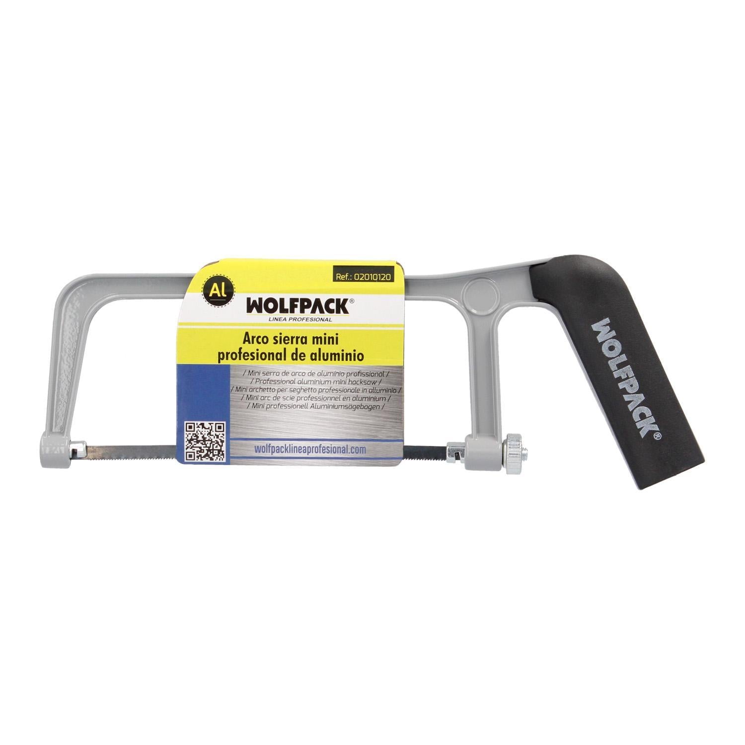 Arco Sierra Mini Profesional Aluminio Hoja 150 Mm. Serrucho, Segueta, Segueta, Mini Arco Sierra