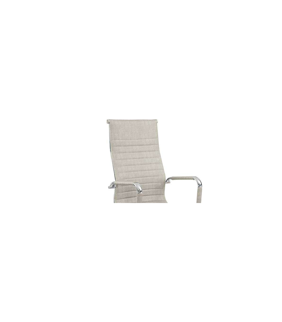 Silla Despacho Giratoria Elevable Acabado Beige, 60 Cm(ancho) 108-115 Cm(altura) 66 Cm(fon_2