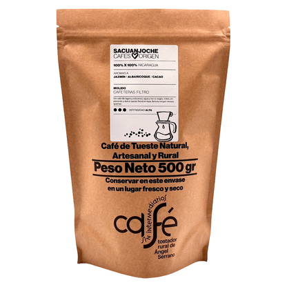 Cafe Sin Intermediarios Café Nicaragua Sacuanjoche Molido Filtro 500 G_0