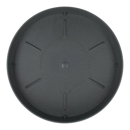 Pires para vaso de flores Tes cor antracite D 20 x 3 cm