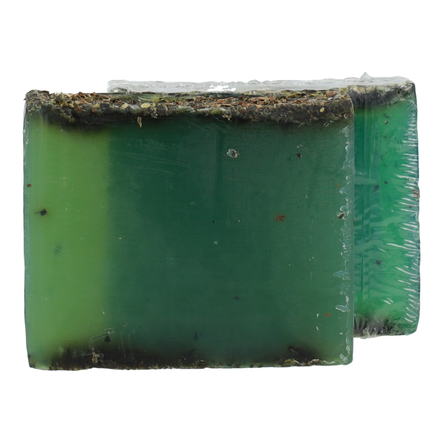 Sabonete natural de glicerina com folhas de hortelã e hortelã, Planeta Huerto, 100 g