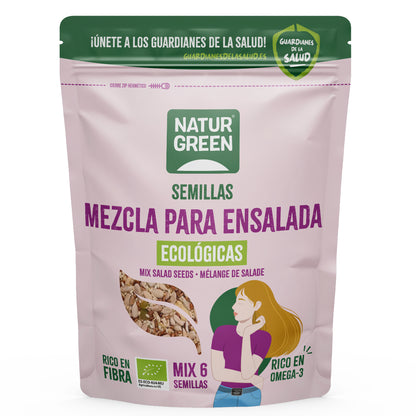 Mix 6 Sementes de Goji e Chia para Salada Bio NaturGreen 225 g