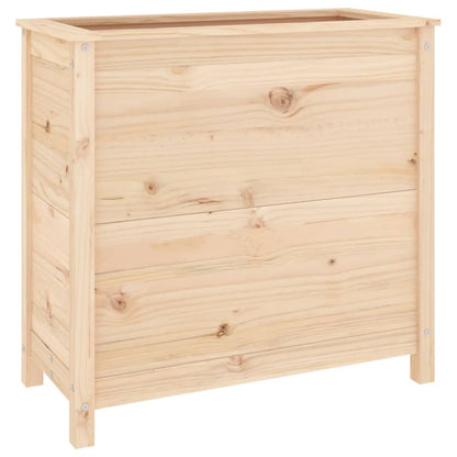 Jardinera Madera Maciza De Pino 82,5x40x78 Cm_5