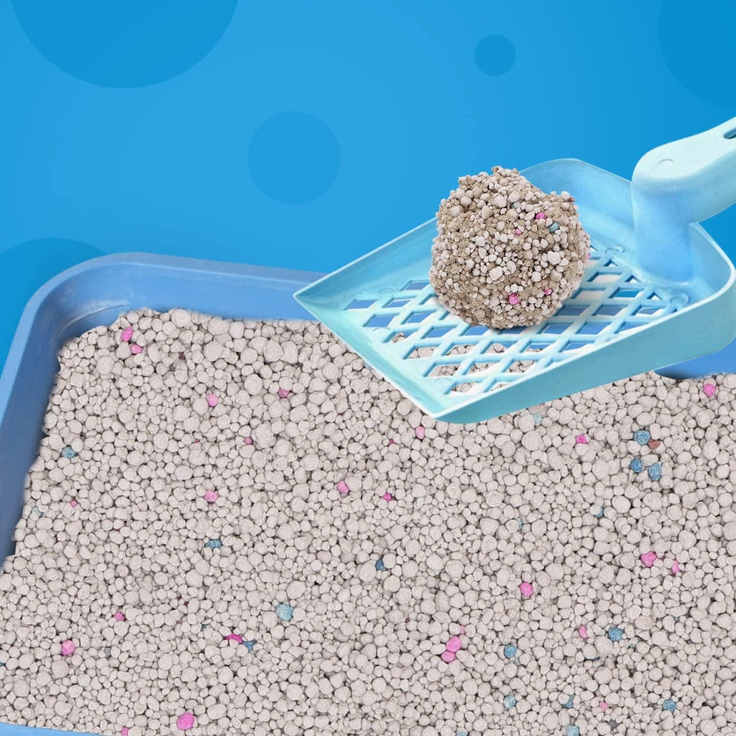 Areia aglomerante de bentonite inodora Nobleza 3,8 L para gatos 