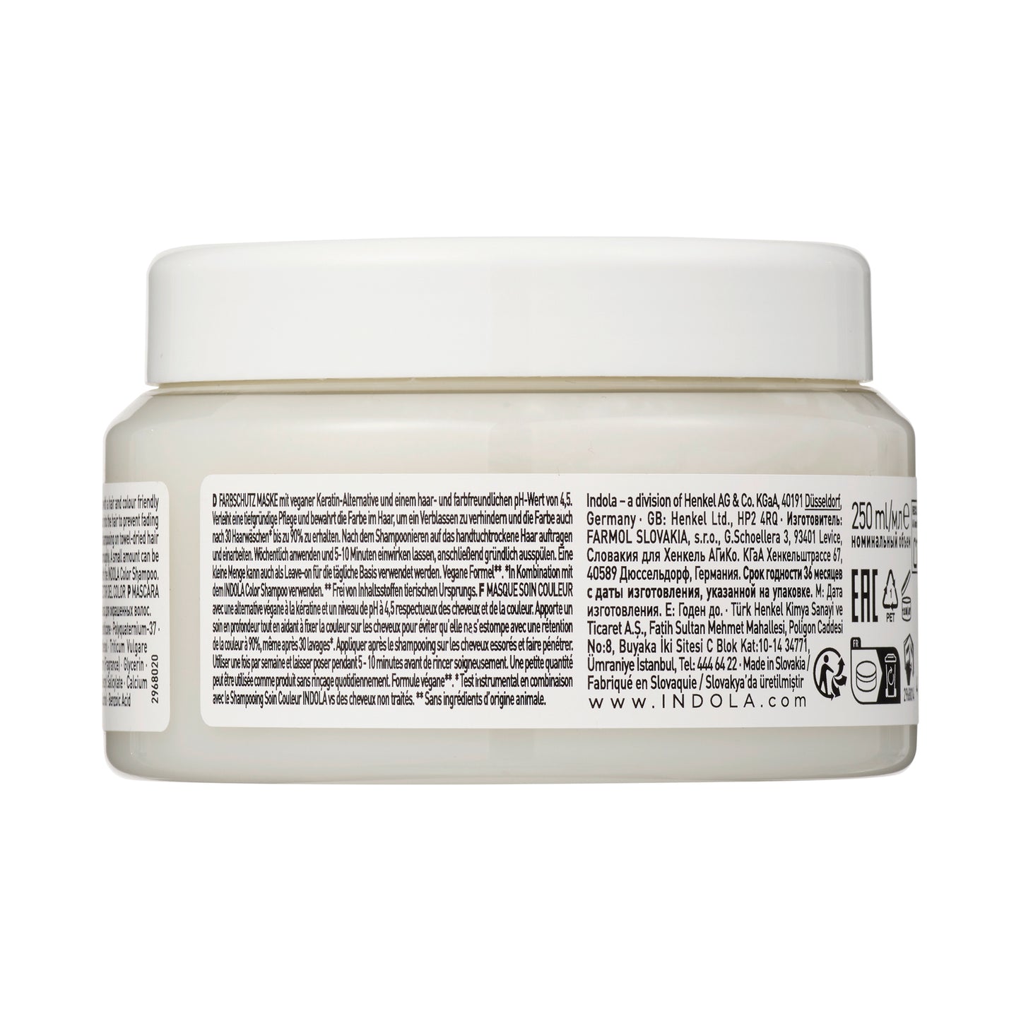 Indola Tratamiento Protector Del Color Teñido Profesional 250ml_2