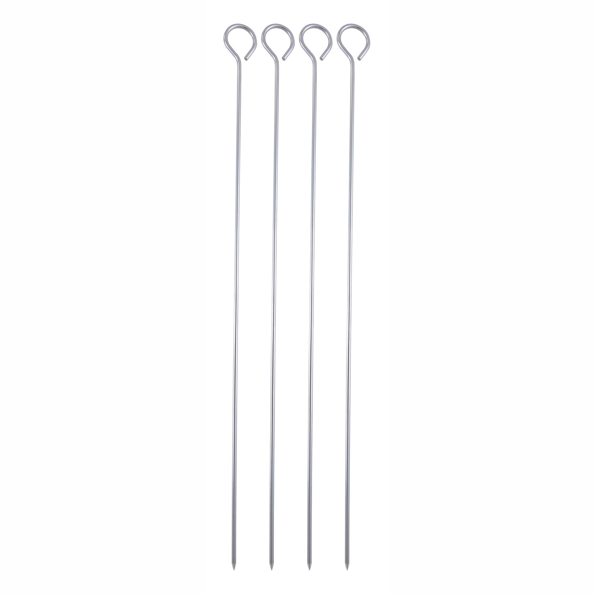 Juego De 4 Brochetas Para Barbacoa H.36cm Bergner_0