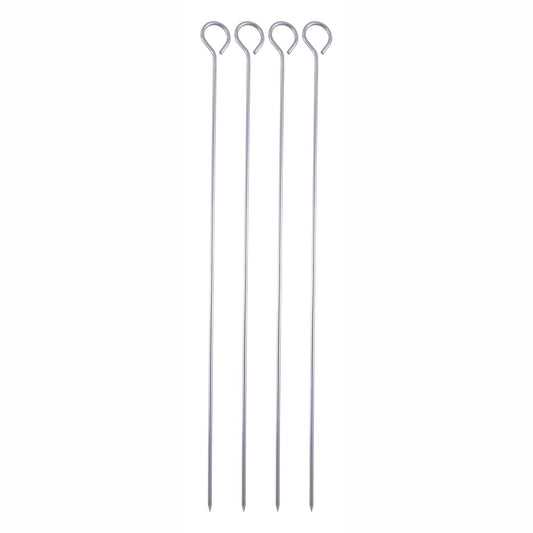 Juego De 4 Brochetas Para Barbacoa H.36cm Bergner_0