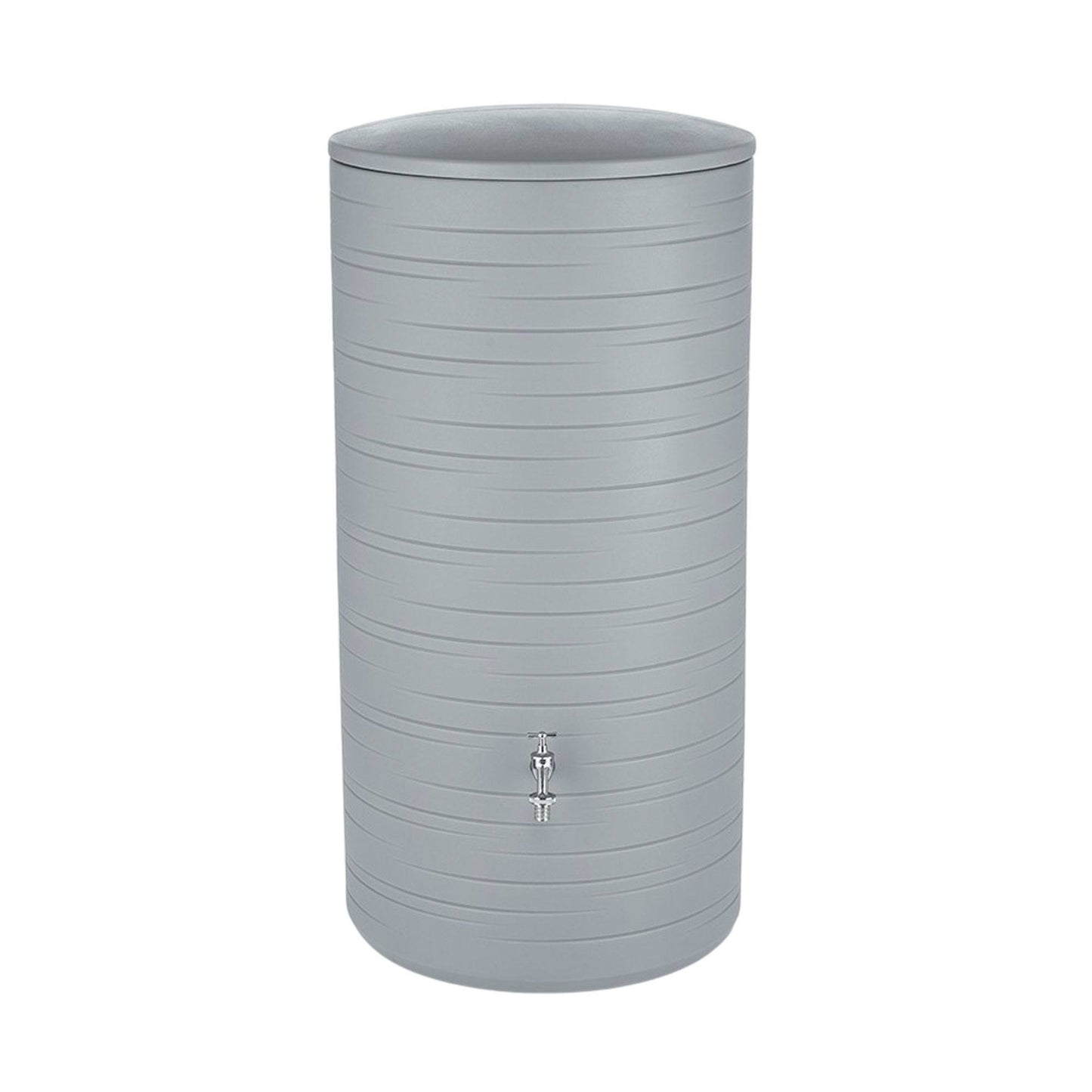 Bidón De Agua De Lluvia Novara 280l Color Gris Frío_0