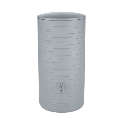 Bidón De Agua De Lluvia Novara 280l Color Gris Frío_0