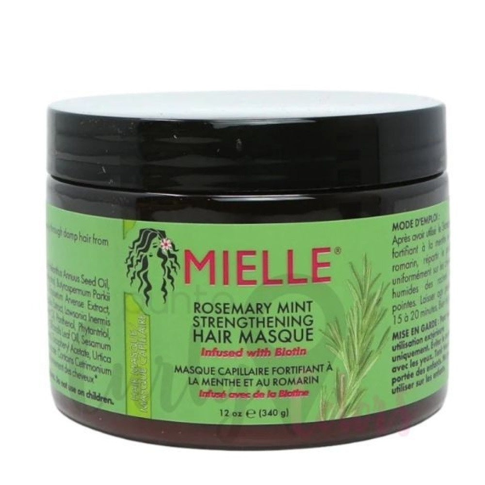 Mielle Organics Rosemary Mint Strengthening Hair Masque 340g_0