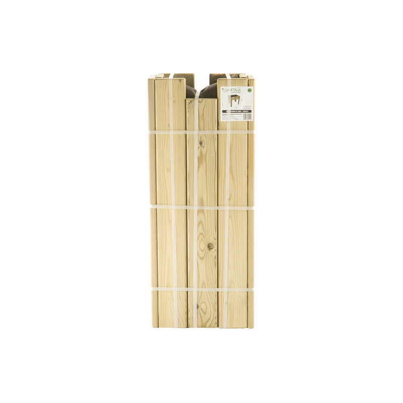Mesa De Cultivo Elevada Madera Tratada Exterior Hortalia Gardenbrico M40 80x60x40 Cm_5