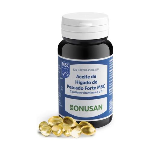 Óleo de Fígado de Peixe Forte Msc 120 Caps De G Bonusan