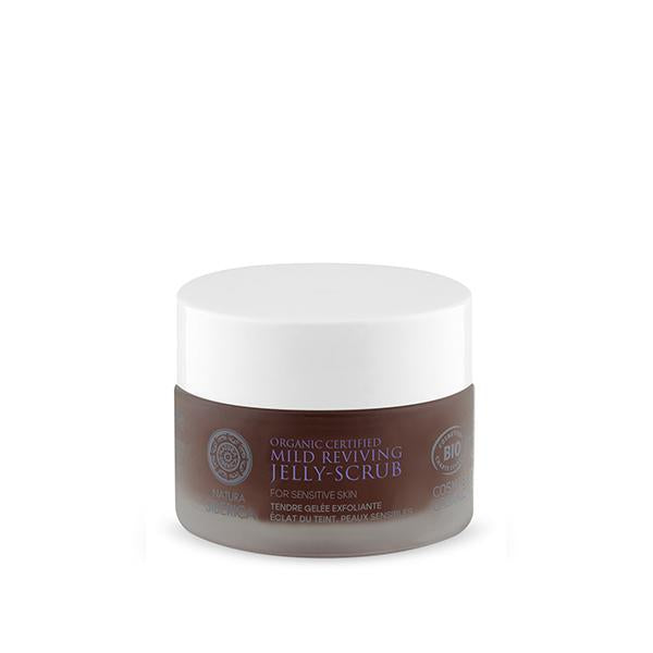 Geleia Esfoliante Revitalizante Suave para Pele Sensível, Biológica Certificada Natura Siberica 50 ml