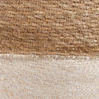 Maceta Con Asas Blanco Ø 45 X 36 Cm 100% Hierba Marina_4