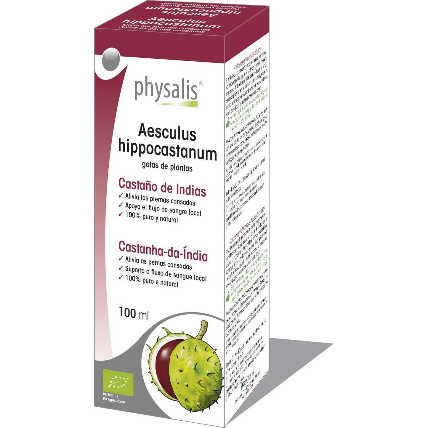 Extrato de Castanha da Índia Physalis 100 ml