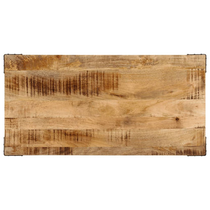 Mesa De Comedor Madera Maciza De Mango 110x55x75 Cm_2