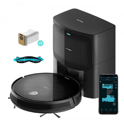 Cecotec Robot Aspirador Con Base De Autovaciado Conga 2299 Ultra Home X-treme T. Tecnología Giroscópica Limpieza Ordenad_0