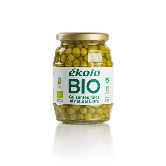 Ervilhas Biológicas em Conserva Natural ékolo 345 g
