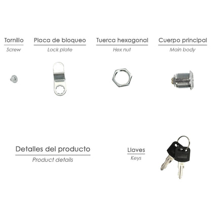 Cerradura Recambio Para Buzon Palace_2