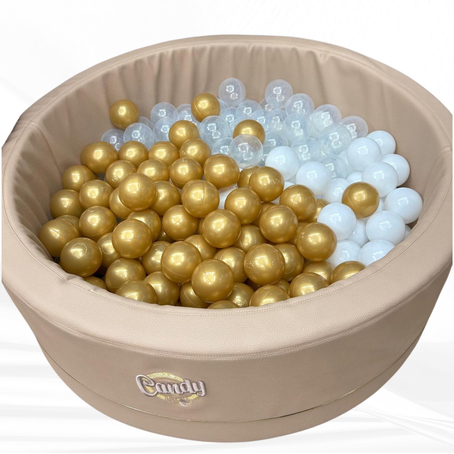 Junama Piscina De Bolas Polipiel Candy | Un Espacio De Juego Seguro Que Estimula El Desarrollo Del Bebé_1