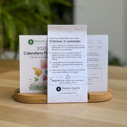 Calendário Plantável 2026 Planet Garden Transforme o tempo em natureza