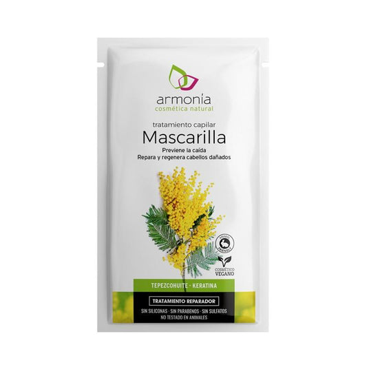 Tepezcohuite Armonía Máscara Capilar Cosméticos Naturais 15 g