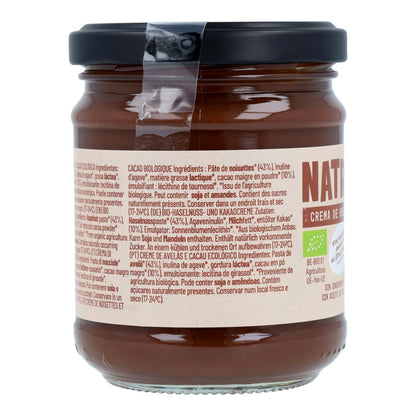 Natruly Organic Creme de Cacau e Avelã 200 g