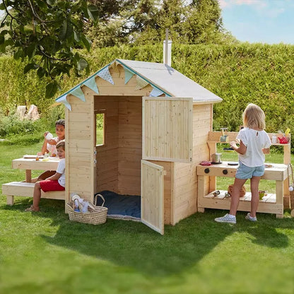 Casa de brincar infantil em madeira Blanche Soulet