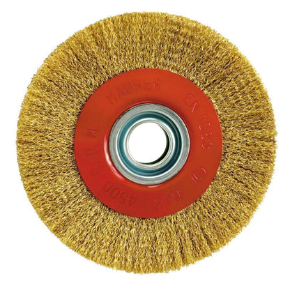 Cepillo Acero Latonado Circular Ø 150x29 Mm._0