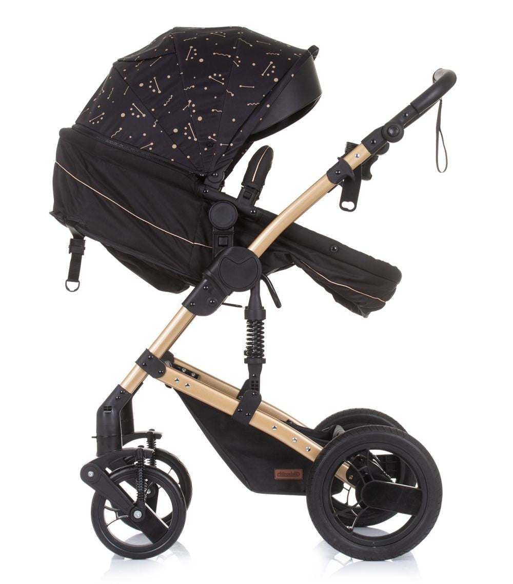 Carrito De Bebé Camea Trío Convertible Con Bolso Ebony_3