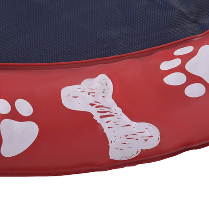 Pawhut Splash Pad Aspersor De Juegos De Agua 150 Cm Para Mascotas Jardín Patio_3