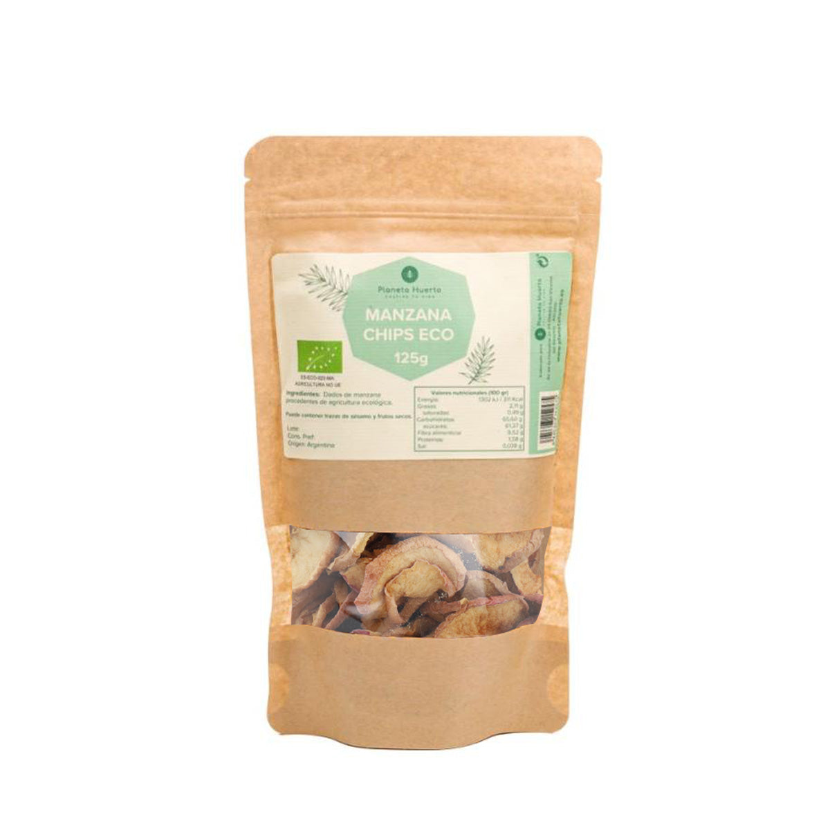Chips de maçã ECO Planeta Huerto 125 g