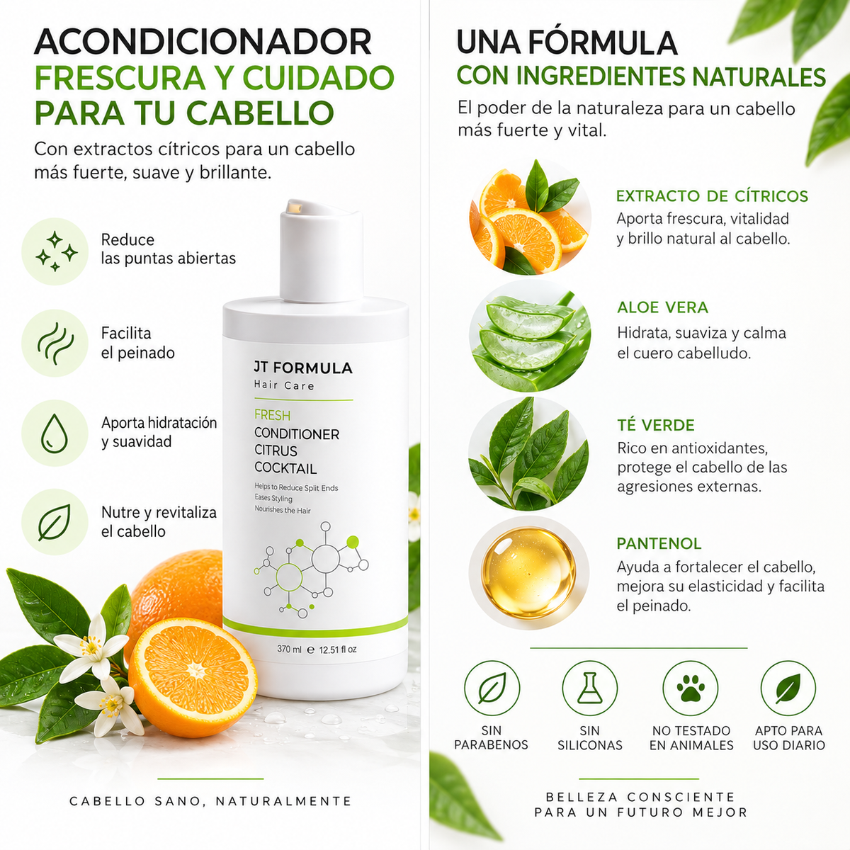 Acondicionador Fresh, Cóctel Cítrico_1