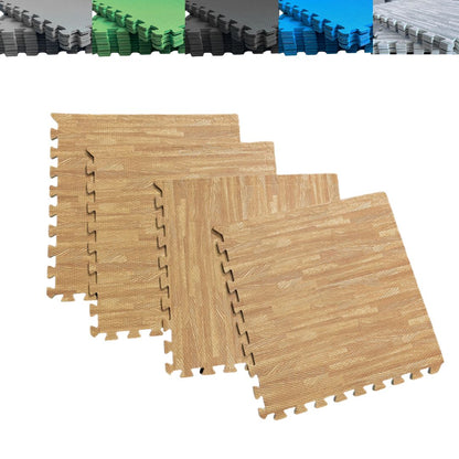 Jowy Tatami Puzzle 1cm 60x60cm – Pack 4 Uds (t60-4) Parquet Marrón_0
