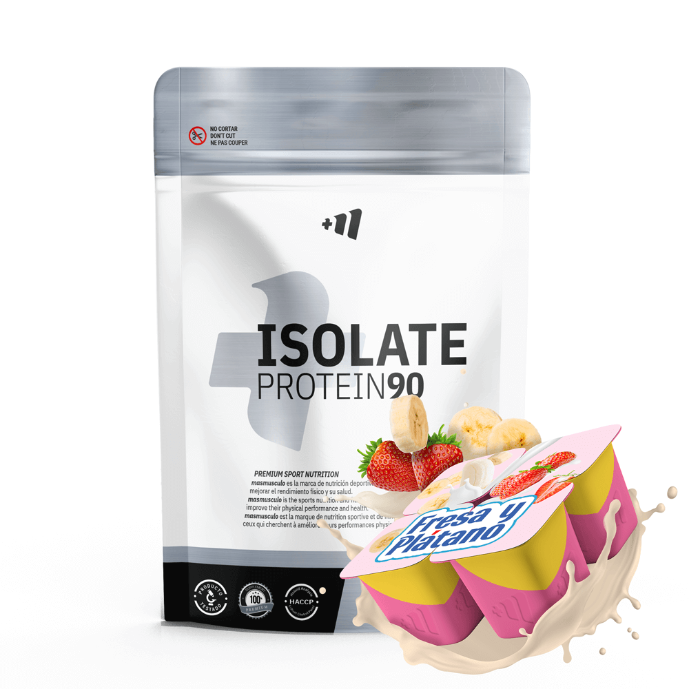 Isolate 90 Cfm - 500 G - Fresa Banana - Aumenta La Masa Muscular - Masmusculo_0