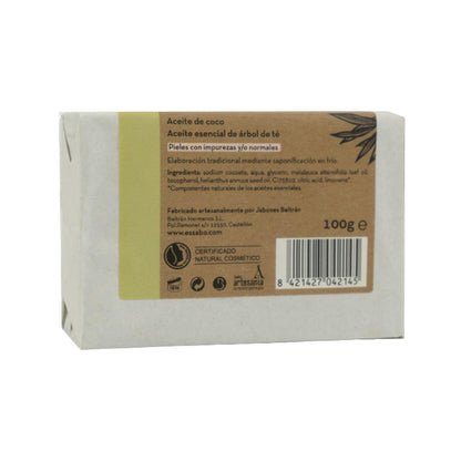 Sabonete artesanal de tea tree Essabó 100g