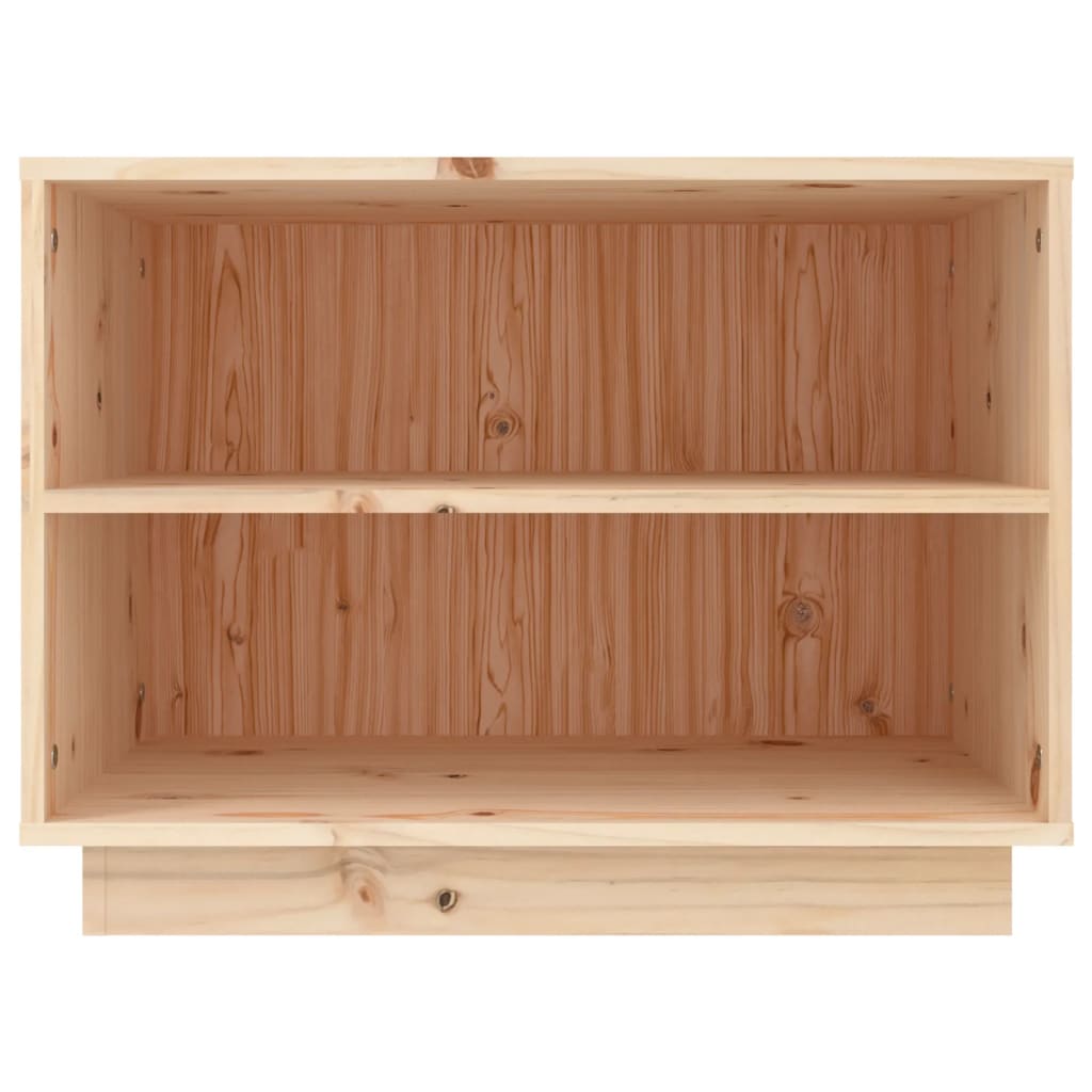 Armario Zapatero De Madera Maciza De Pino 60x34x45 Cm / Vetonek_3
