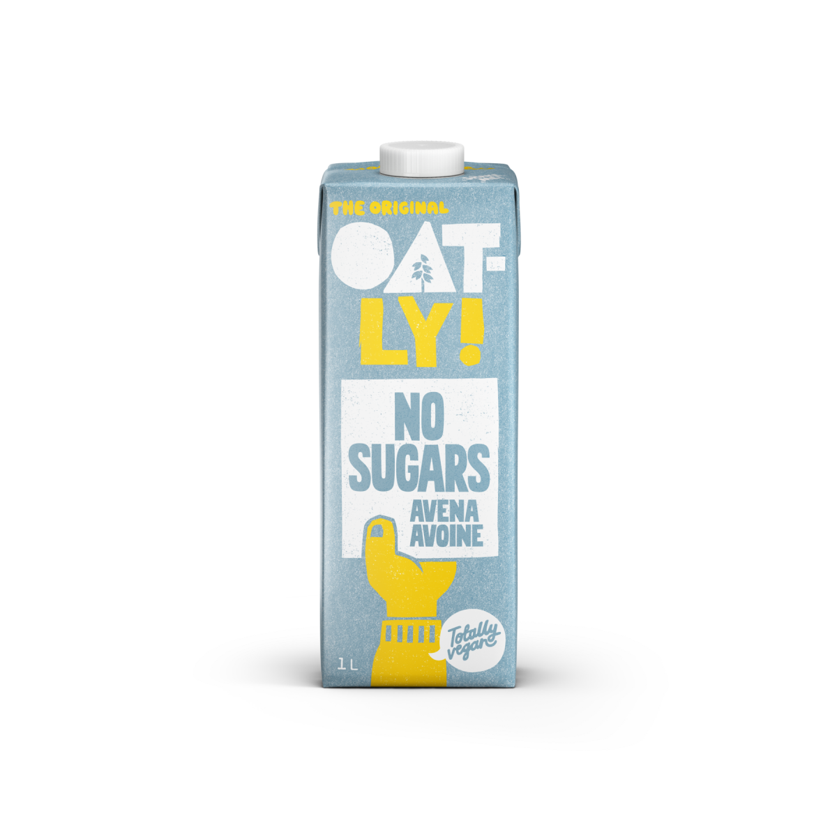Embalagem de 6 bebidas de aveia sem açúcar, Oatly, 1 L