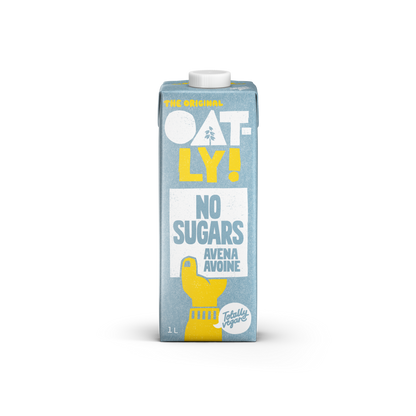 Embalagem de 6 bebidas de aveia sem açúcar, Oatly, 1 L