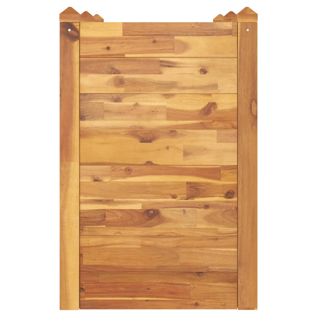 Jardinera Arriate Madera Maciza Acacia 160x60x84 Cm_3