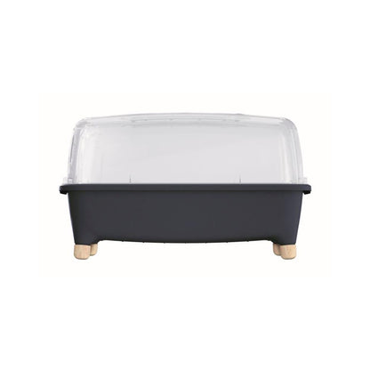 Huerto Domestico/jardinera Baja, Con Tapa De Policarbonato Para Proteger Tus Plantas L Prosperplast Respana Planter Wood Low Set De Plástico_0
