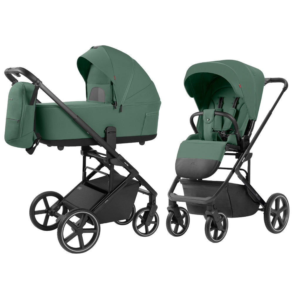 Carrello Alfa Dúo 2 En 1 Cochecito De Bebé Meadow Green_0
